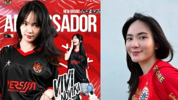 Vivi Novika Brand Ambassador Persija Esports